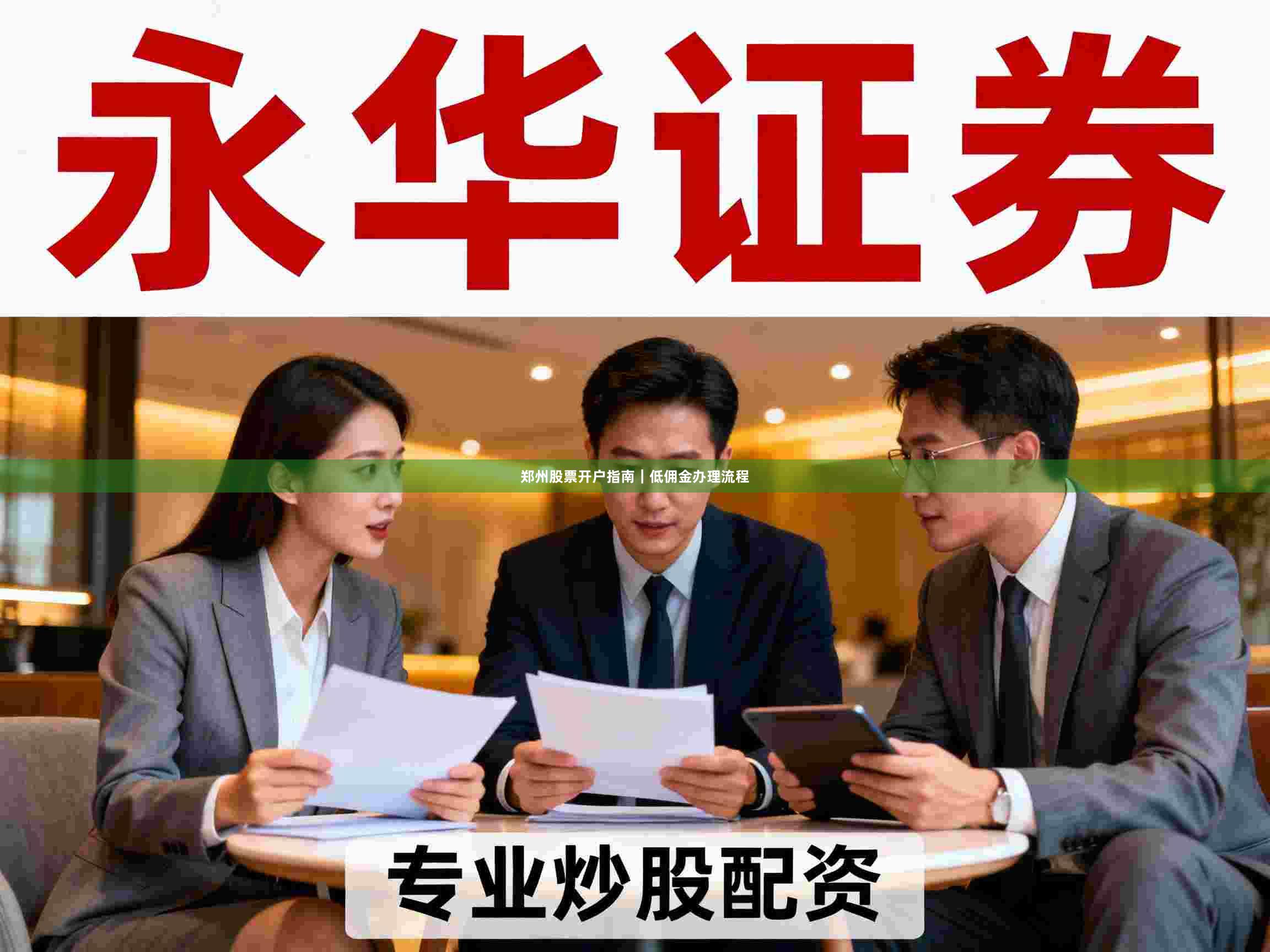 郑州股票开户指南｜低佣金办理流程